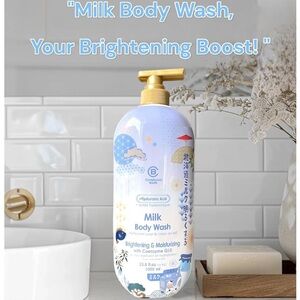 Milk Body Wash - Hyaluronic Acid & Q10, Nourishing, 33.8Fl.Oz, Complexion Boutik